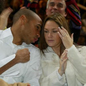thierry henry et �a femme